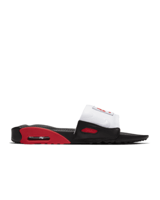 靴 NIKE AIR MAX 90 SLIDE Nike Air Max 90 Slides Sandals Men Size 6 White Turf Orange